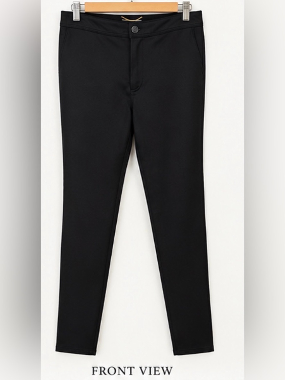 Saint Laurent Paris Black Skinny Pants Slim Leg Designer Trousers